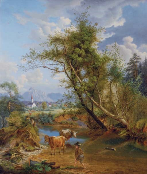 Albert Wagner (GERMAN, 1816-1867)