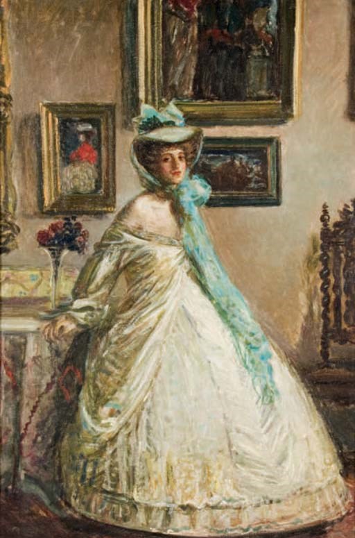 Carl von Marr (GERMAN AMERICAN, 1858-1936)