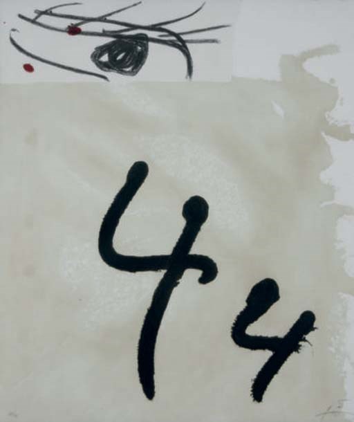 ANTONI TAPIES (B. 1923)