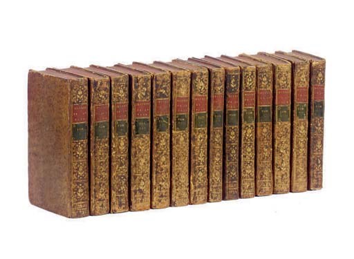 A GROUP OF BOUND BOOKS,