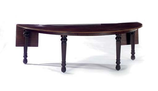A VICTORIAN MAHOGANY DRINKS TABLE,