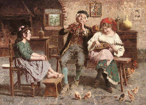 Eugenio Edouardo Zampighi (Italian, 1855-1944)