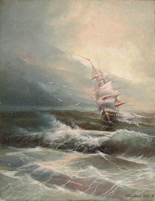Circle of Ivan Konstantinovich Aivazovskii (Russian, 1817-1900)