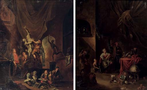 Attributed to Gerard Thomas (Antwerp 1663-1720)