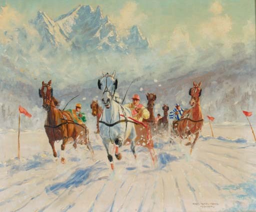 Franz Hienl-Merre (German 1869-1943)