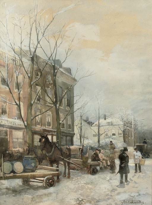 Adriaan de la Rivière (Dutch, 1857-1941)