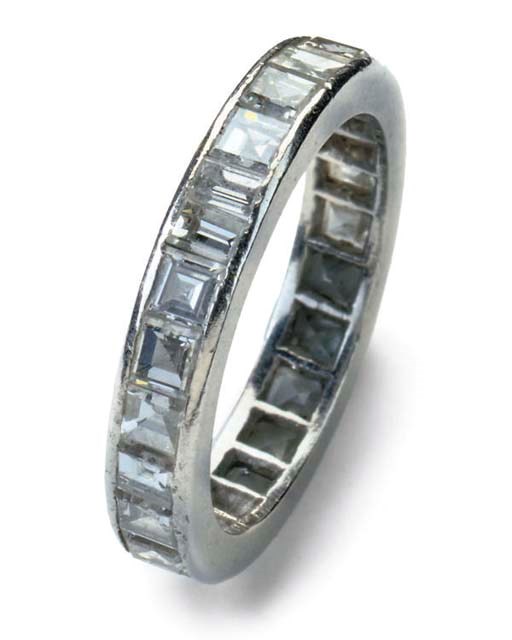 A DIAMOND ETERNITY RING