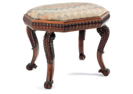 A REGENCY GONCALO ALVES STOOL