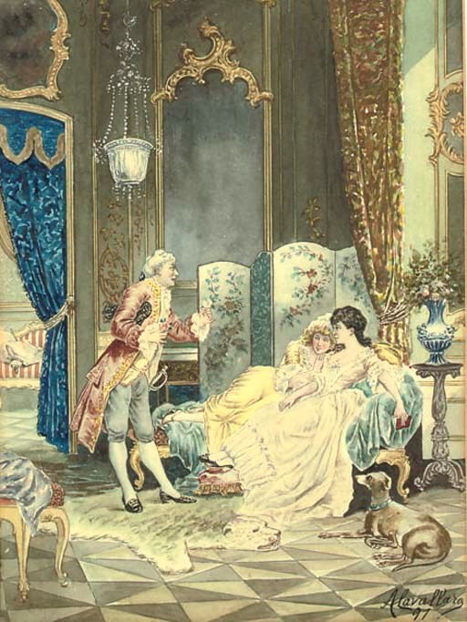 A. CAVALLARO (ITALIAN, CIRCA 1891)