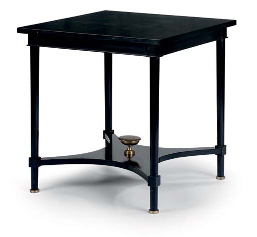 ANDRE ARBUS (1903-1969)
AN EBONISED WOOD AND BRONZE GUERIDON
