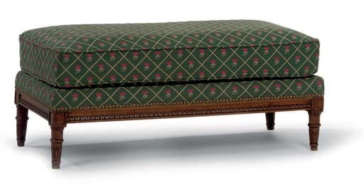 A BEECH RECTANGULAR FOOTSTOOL