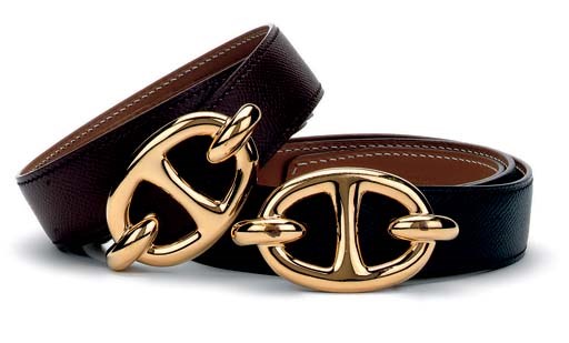 TWO LADIES' BELTS