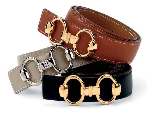 THREE LADIES' BELTS