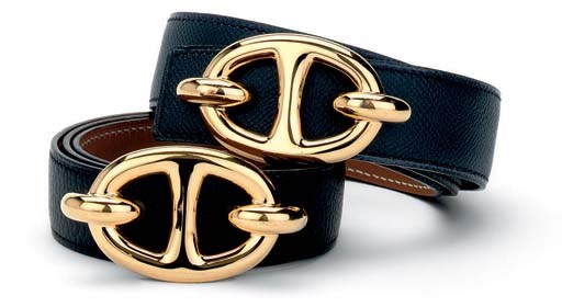 TWO LADIES' BELTS