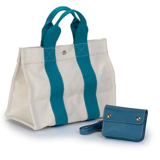 A TOTO BAG AND TWO BELT-PURSES