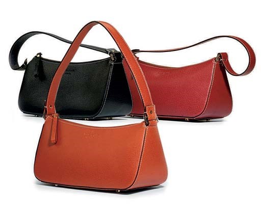 THREE SHOULDER BAGS