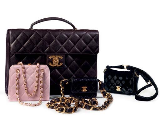 FOUR LADIES' BAGS