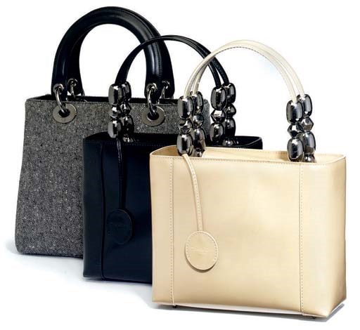 THREE HANDBAGS