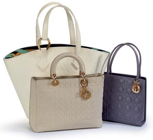 THREE HANDBAGS
