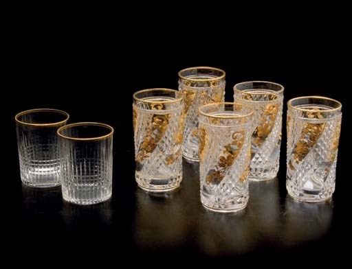 LOT DE VERRES