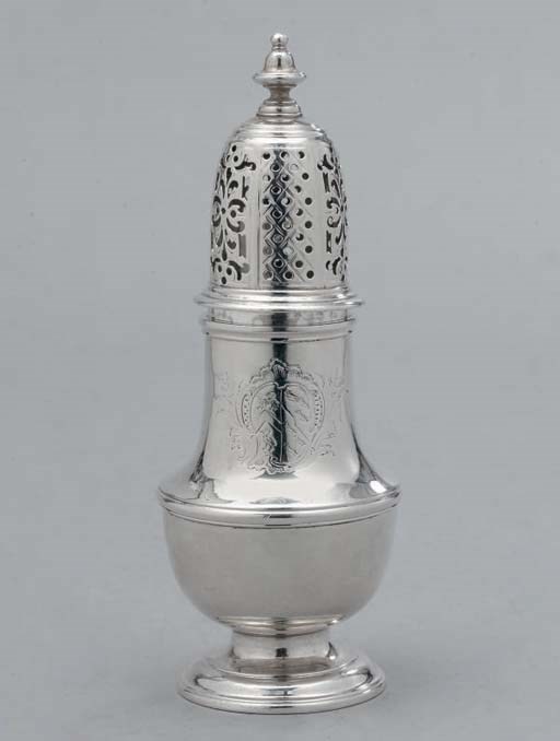 SAUPOUDROIR EN ARGENT