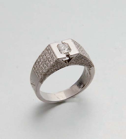 BAGUE DIAMANT, PAR KORLOFF