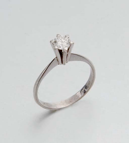 BAGUE SOLITAIRE DIAMANT
