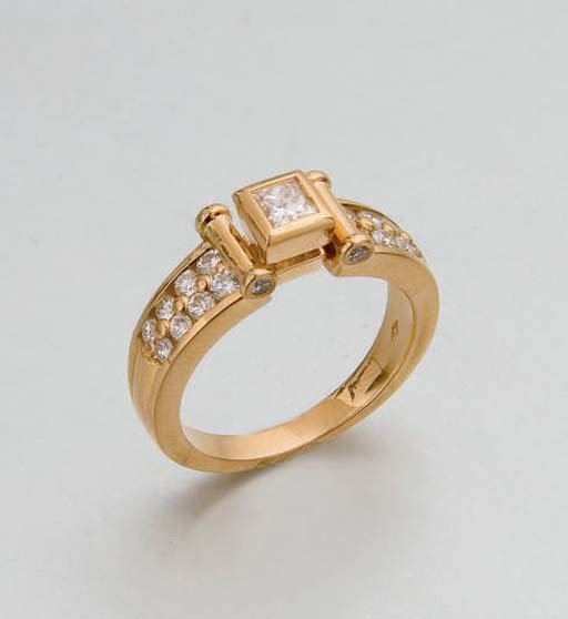 BAGUE DIAMANTS, PAR KORLOFF