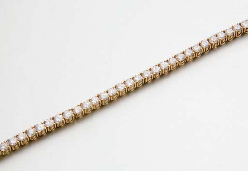 BRACELET LIGNE DIAMANTS