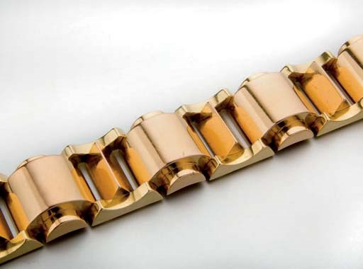 BRACELET TANK EN OR
