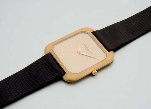 MONTRE BRACELET EN OR, PAR VACHERON CONSTANTIN