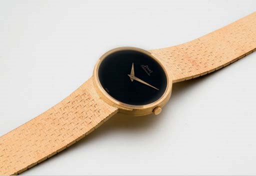 MONTRE BRACELET EN OR, PAR PIAGET