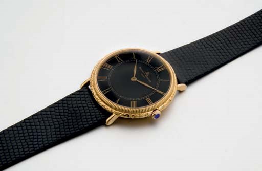 MONTRE BRACELET EN OR, PAR BAUME & MERCIER