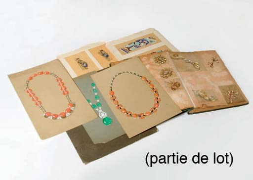 CARNET DE DESSINS DE BIJOUX