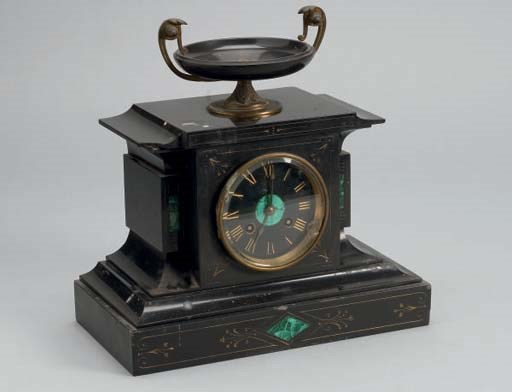 PENDULE BORNE VERS 1900