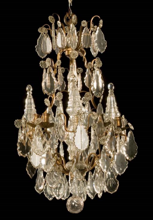 LUSTRE CAGE DE STYLE LOUIS XV