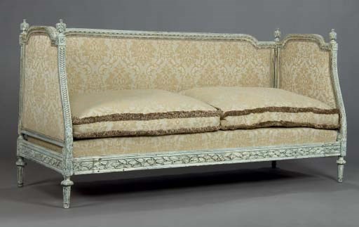 CANAPE DE STYLE LOUIS XVI