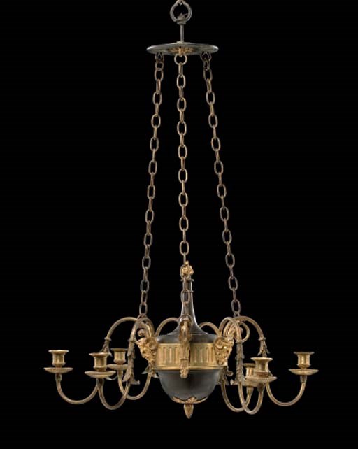 LUSTRE D'EPOQUE RESTAURATION