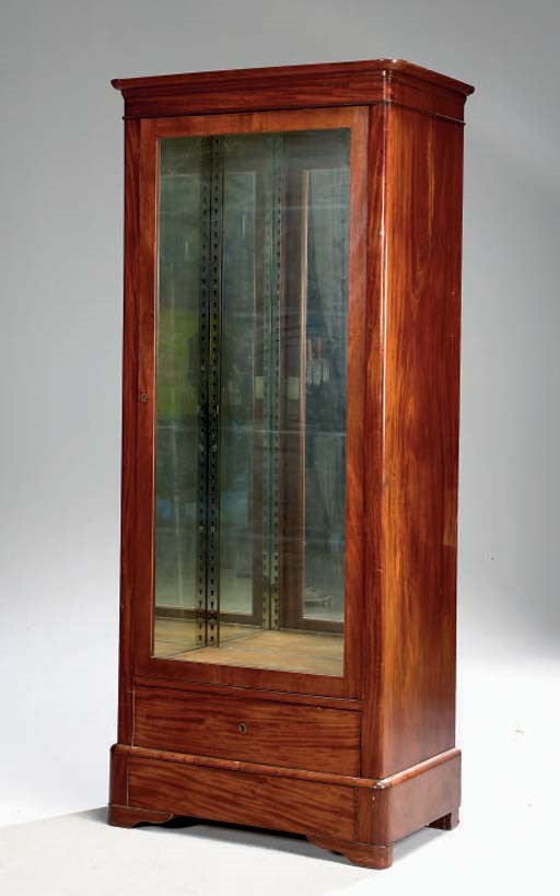 MEUBLE VITRINE DE LA FIN DU XIXEME SIECLE