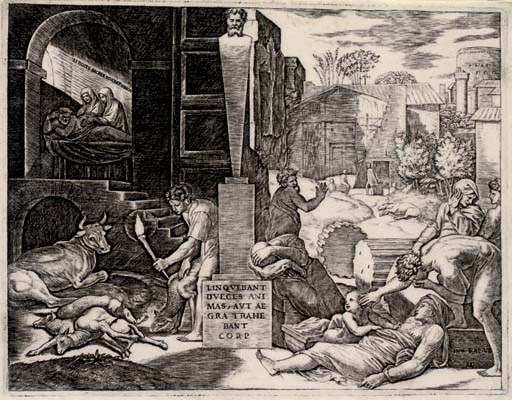 Marcantonio Raimondi after Raphael