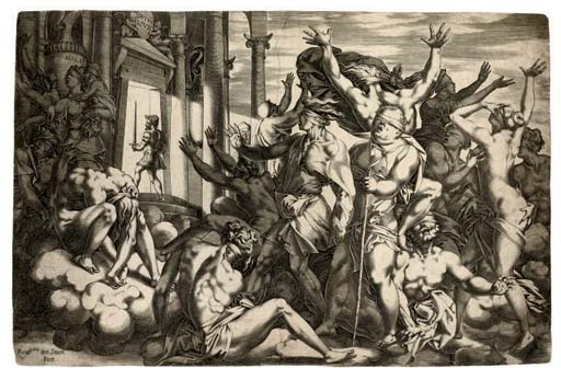 After Rosso Fiorentino (1494-1540), School of Fontainebleau (Antonio Fantuzzi ?)
