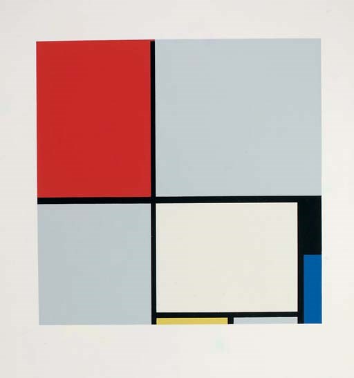 After Piet Mondrian (1872-1944)