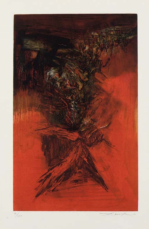 Zao Wou-Ki (B. 1922)