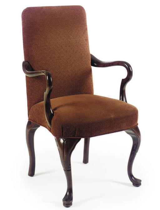 A PAIR OF ENGLISH ELM ARMCHAIRS,