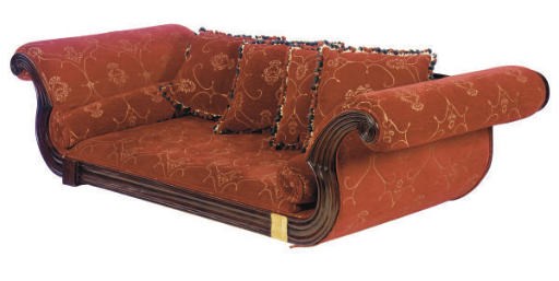A SOUTEAST ASIAN CARVED HARDWOOD DAYBED,
