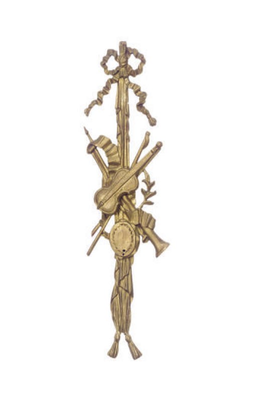 A GROUP OF THREE GILTWOOD WALL TROPHIES,