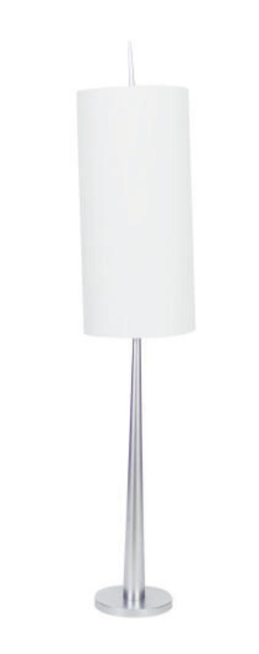 A CHROME FOUR-LIGHT FLOOR LAMP,