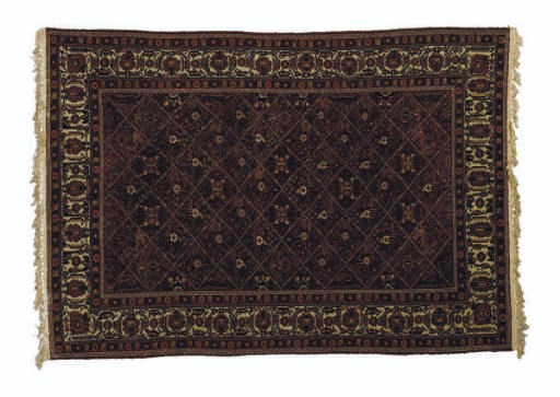 A BAKHTIARI CARPET,