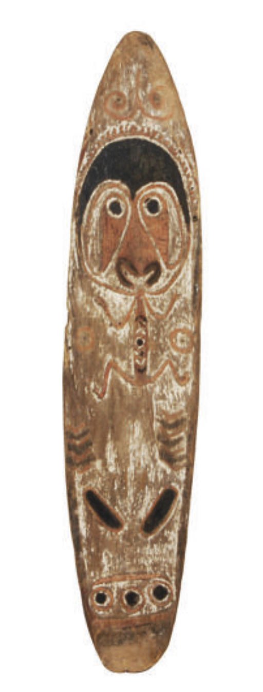 A PAPUAN GULF GOPE BOARD,
