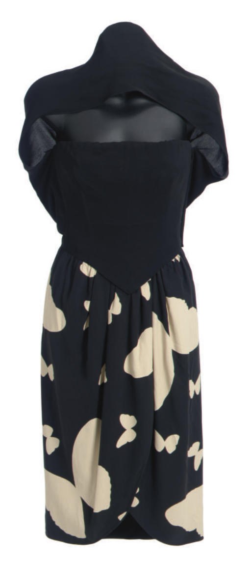 A VALENTINO COUTURE COCKTAIL DRESS,